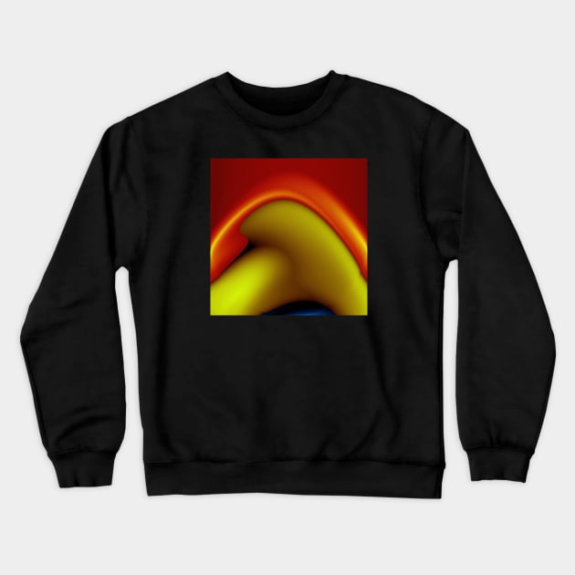 ABSTRACT IN COLOR#2 Crewneck Sweatshirt by stevenhigginsgraphics